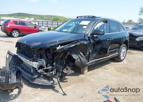 2016 Audi Q5 2.0T Premium from USA, damaged, VIN WA1C2AFP8GA133556